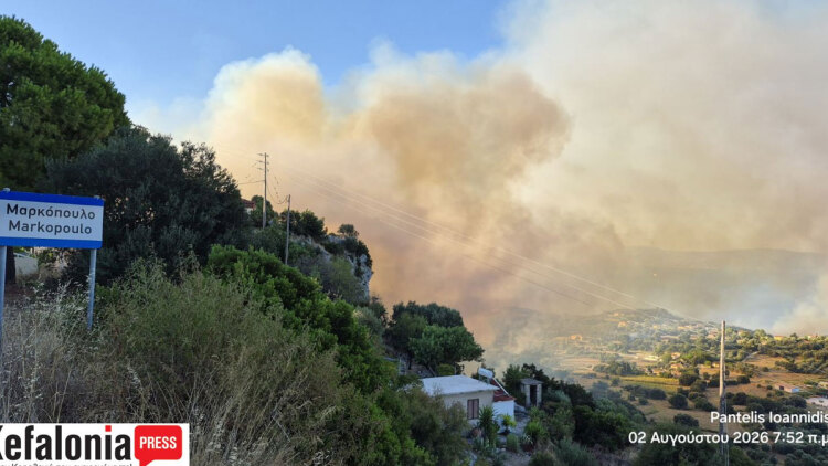 Συνελήφθη 44χρονος για εμπρησμό στην Κεφαλονιά, είχε καταδικαστεί και στο παρελθόν για συναφή υπόθεση