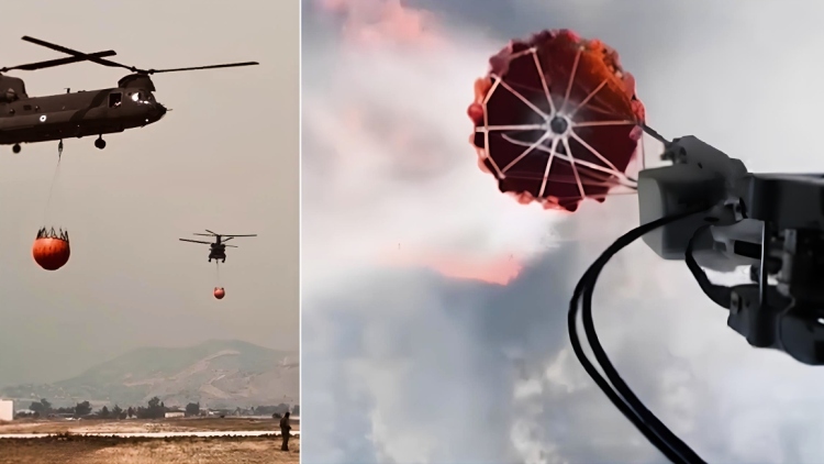 Έτσι συνέδραμαν οι Ένοπλες Δυνάμεις στη μεγάλη πυρκαγιά της Αττικοβοιωτίας, το βίντεο του ΓΕΕΘΑ