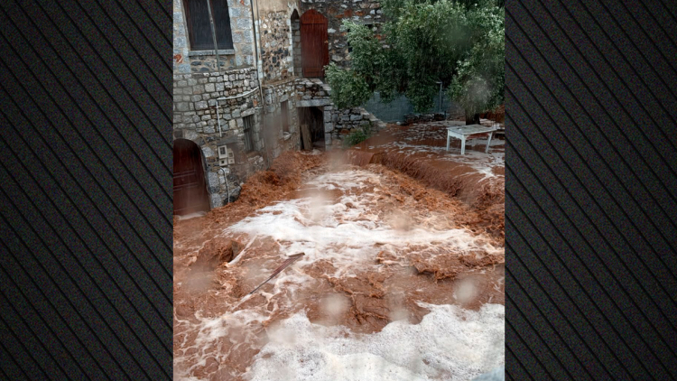 Μετρά τις πληγές της η Μάνη από το πρωτοφανές μπουρίνι, «έπεσε τόσο νερό όσο όλο τον χρόνο», δείτε βίντεο