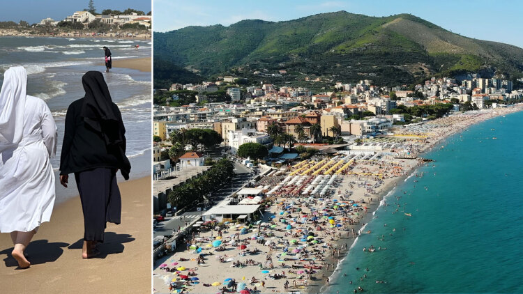 «Ιερός πόλεμος» στην Ιταλία: Καλόγριες μάχονται για να μη χάσουν παραλία που διαχειρίζονται από το 1946