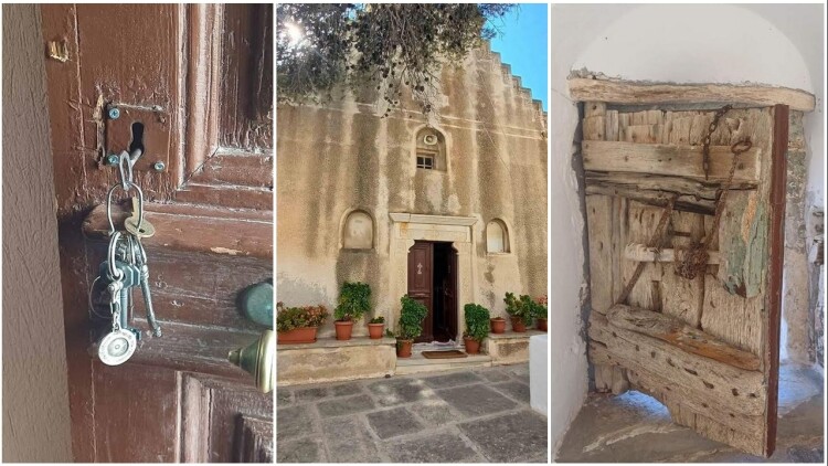 Θρασύτατοι ληστές διέρρηξαν την Μονή Ταξιαρχών στη Σέριφο, αφαιρέσουν δεκάδες πολύτιμα τάματα