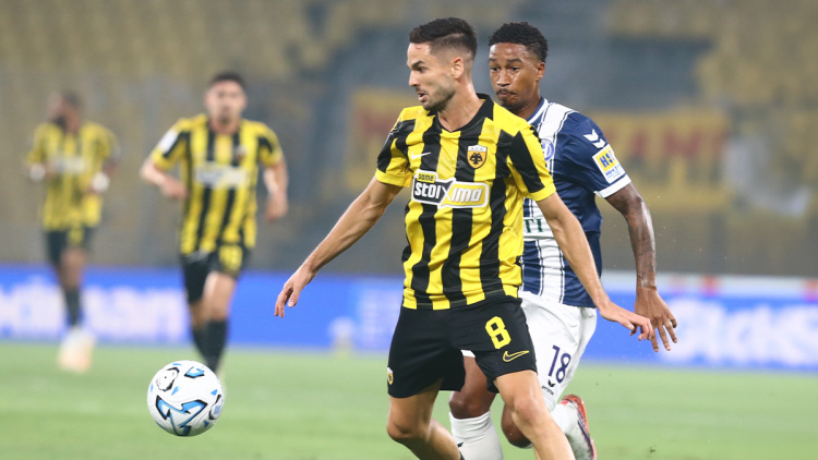 ΑΕΚ - Ηρακλής 1-0 (Α' ημίχρονο): Προβάδισμα με τον Βάργκα για την Ένωση 