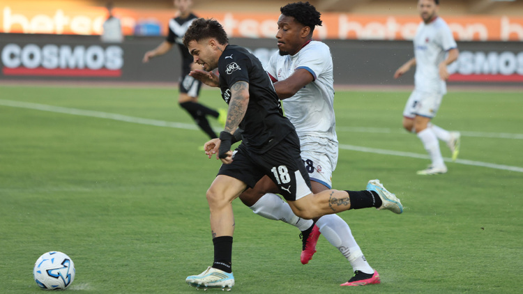 ΟΦΗ - Βόλος 2-0 (Α' ημίχρονο): Οι Κρητικοί παίρνουν σημαντικό προβάδισμα με πέναλτι του Νους και αυτογκόλ Σιαμπάνη, δείτε τα γκολ 
