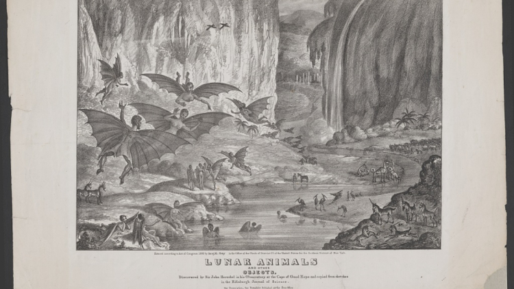 25 Αυγούστου 1835: Όταν οι άνθρωποι πίστεψαν ότι υπήρχαν «άνθρωποι-νυχτερίδες» στη Σελήνη
