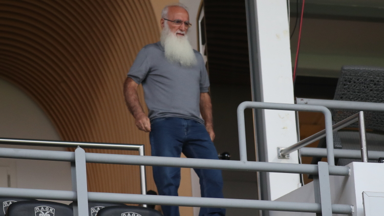 Παρουσία Σαββίδη η προπόνηση του ΠΑΟΚ πριν τον αγώνα με τον Ατρόμητο 