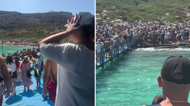 Ο Μπάλος βουλιάζει από επισκέπτες δείχνει viral βίντεο που καταγράφει την άλλη πλευρά του διάσημου προορισμού 