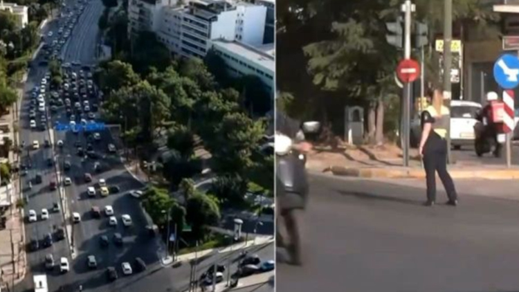 Εκτός λειτουργίας τα φανάρια στην Αττική λόγω προβλήματος στην ηλεκτροδότηση, δείτε βίντεο 
