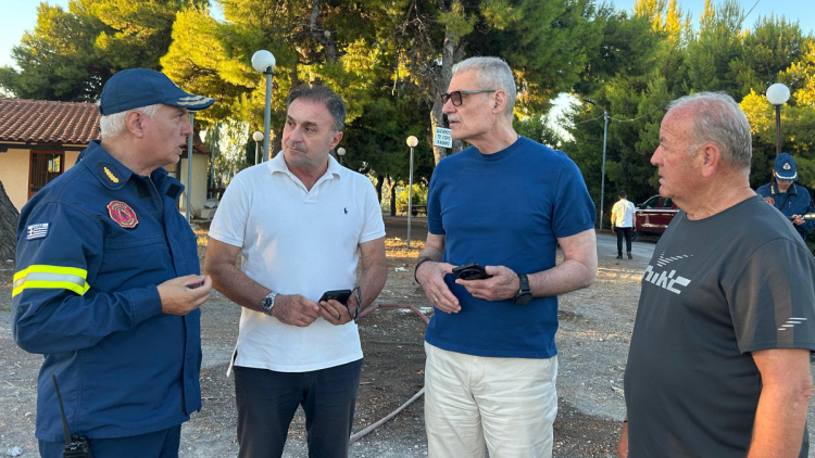 Συλλυπητήρια Τουρνά για τους δύο νεκρούς πιλότους του Phantom, μετέβη στο σημείο της συντριβής