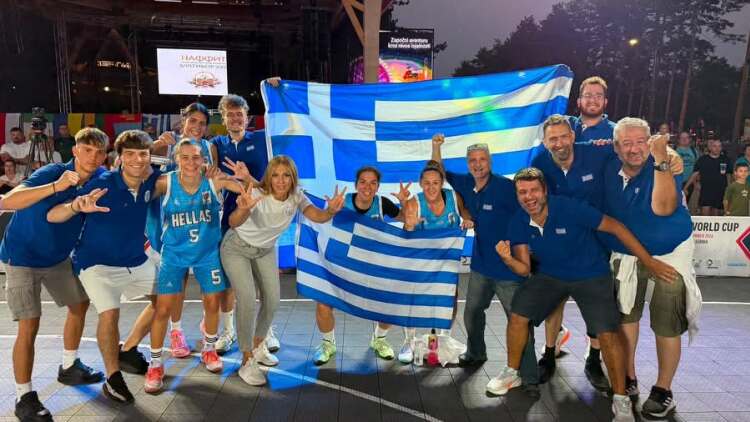 Η Εθνική Ομάδα Γυναικών 3×3 Μπάσκετ Κωφών κατέκτησε την 3η θέση στο Παγκόσμιο Κύπελλο
