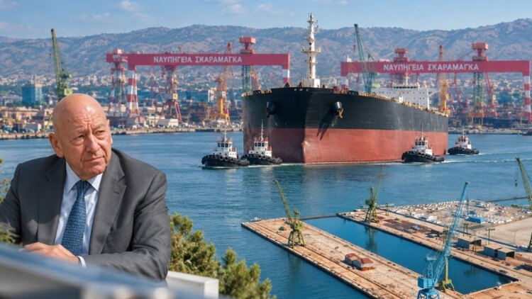 Σκαραμαγκάς: VLCC ξανά στη μεγάλη δεξαμενή μετά από δεκαετίες – Ο «Αχελώος» του Προκοπίου γράφει νέο κεφάλαιο
