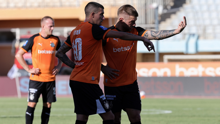 Πρώτη νίκη για τον κάτοχο του τίτλου ΟΦΗ στη League Phase του Superbet Κυπέλλου Ελλάδας, 3-0 τον Νέστο Χρυσούπολης, δείτε τα γκολ 