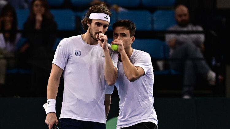 Davis Cup: Ήττα στο διπλό η Ελλάδα και προβάδισμα για τη Σλοβακία
