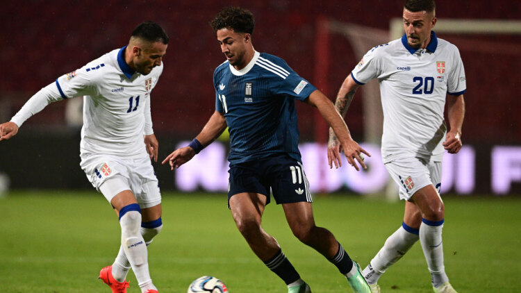 Σερβία - Ελλάδα 1-0 (Α' ημίχρονο): Κυνηγάει η Εθνική στο σκορ, Live το ματς του Βελιγραδίου