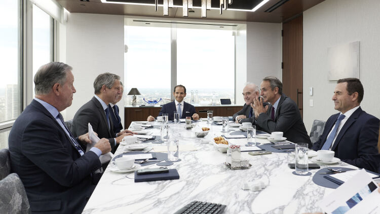 Συνάντηση Μητσοτάκη με στελέχη της Morgan Stanley, στο επίκεντρο οικονομία, ενέργεια και πυρηνική ενέργεια