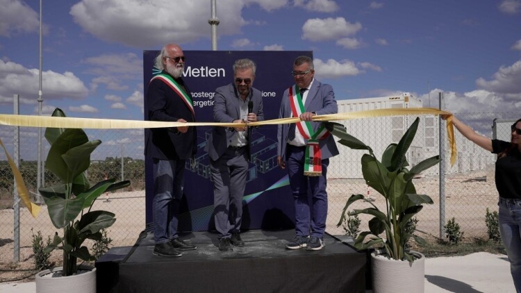 METLEN και Dolomiti Energia εγκαινίασαν έργο αποθήκευσης ενέργειας στην Απουλία