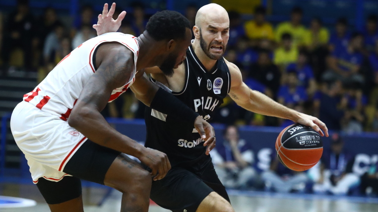 Ολυμπιακός - ΠΑΟΚ 7-5 (Α' περίοδος): Live ο τελικός του Stoiximan Super Cup 
