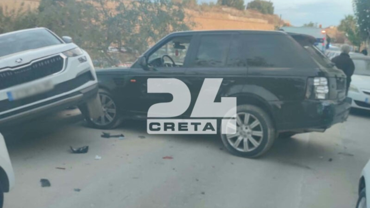Μεθυσμένος 21χρονος οδηγός παρέσυρε με το αυτοκίνητό του επτά οχήματα στα Χανιά