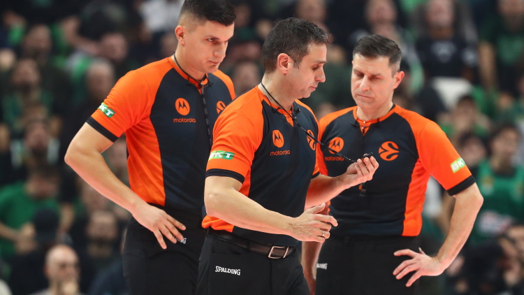 ΕuroLeague: Η τεχνητή νοημοσύνη αλλάζει τους ορισμούς των διαιτητών