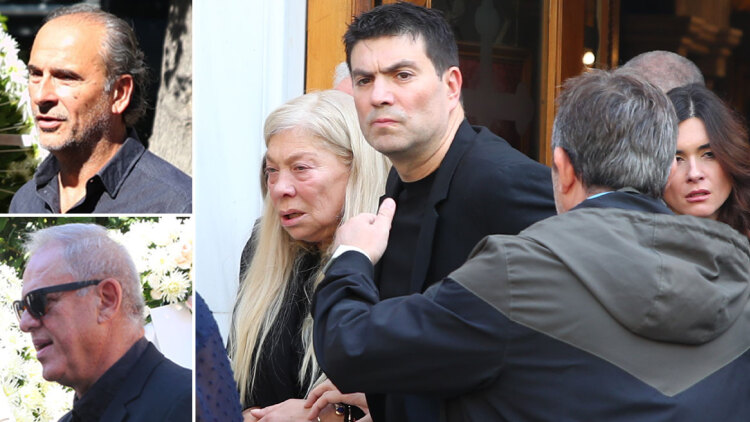 Συγγενείς, φίλοι και άνθρωποι του ελληνικού μπάσκετ είπαν το τελευταίο αντίο στον Σούλη Μαρκόπουλο: Συντετριμμένη η οικογένειά του 