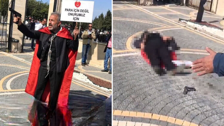 Σοκ στην Τουρκία από την αυτοκτονία απόστρατου αστυνομικού σε διαδήλωση για τις χαμηλές συντάξεις: Τέσσερις αυτόχειρες σε λίγες ημέρες
