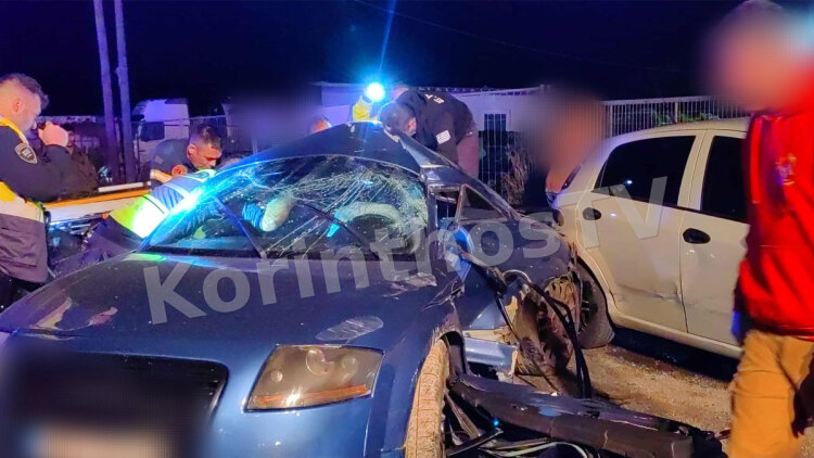 Τραγικό δυστύχημα τη νύχτα στο Δέλτα Κορίνθου: Νεκρός ένας 26χρονος και 5 οι τραυματίες από τη σφοδρή σύγκρουση αυτοκινήτων - Δείτε βίντεο
