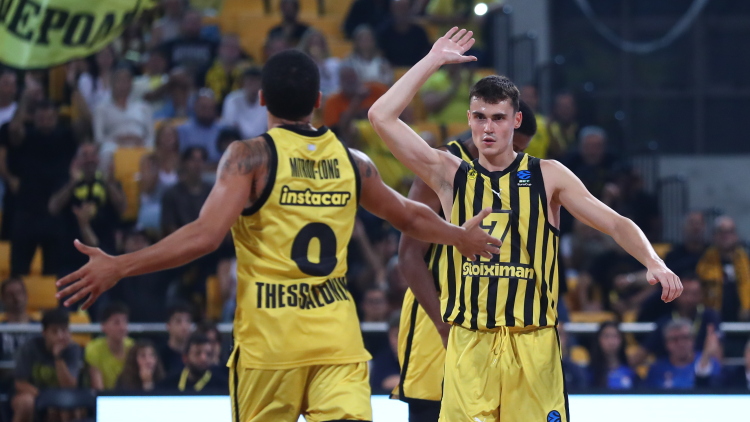 Ο τρομερός Άρης του Σπανούλη έκανε το 2χ2 στο Euro Cup επικρατώντας 93-80 της Ισπανικής Μπόυργκος