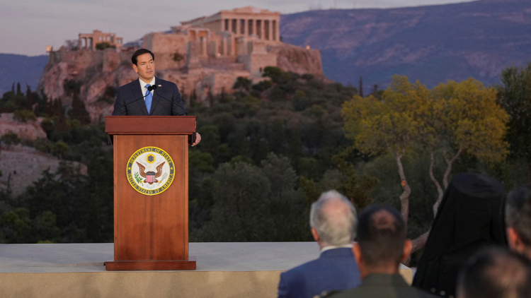 Μάρκο Ρούμπιο από την Πνύκα: Η Ελλάδα υπόδειγμα συμμάχου, οι αναφορές στην Αθηναϊκή Δημοκρατία, σε Πλάτωνα και Αριστοτέλη
