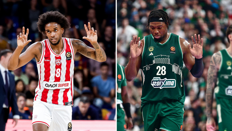 Euroleague: Θρίαμβος του Ολυμπιακού στη Βαρκελώνη, πρώτη ήττα για τον Παναθηναϊκό, αλλά μαζί στην κορυφή, δείτε βίντεο