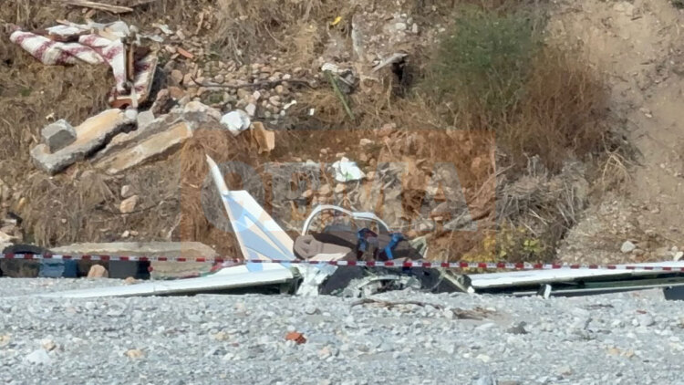 Νεκροί οι δύο επιβαίνοντες του μονοκινητήριου αεροσκάφους που έπεσε στην Πιερία