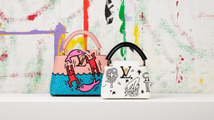 Η Louis Vuitton φέρνει την τέχνη του Keith Haring στη συλλογή Capucines
