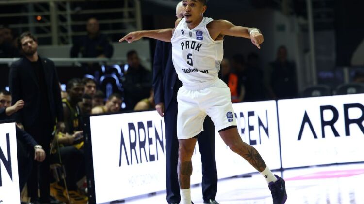 ΠΑΟΚ - ΑΕΚ 65-62: Ασπρόμαυρο το ντέρμπι Δικεφάλων με τον Ταϊρί να σταματά στους 28 πόντους