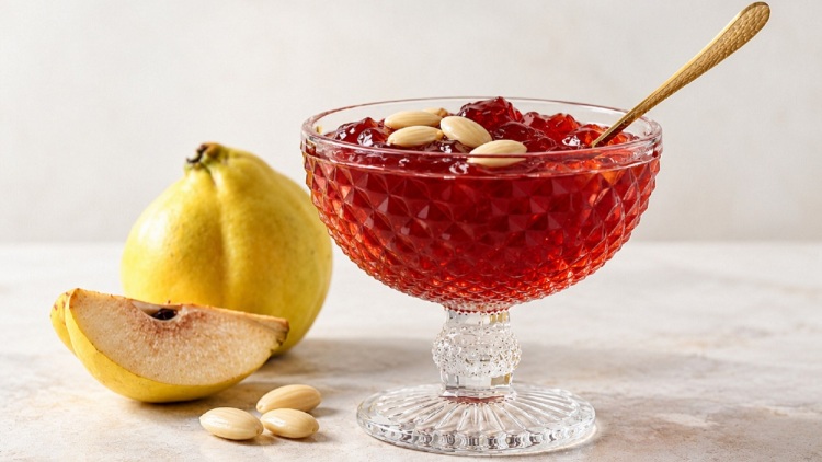 Πελτές κυδώνι: Το παραδοσιακό γλυκό που σερβίρεται σε γλυκοθήκη
