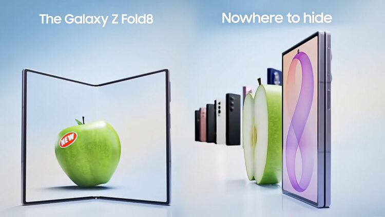Η Samsung τρολάρει την Apple για το αναδιπλούμενο iPhone και τα προβλήματα στην οθόνη του, δείτε το βίντεο