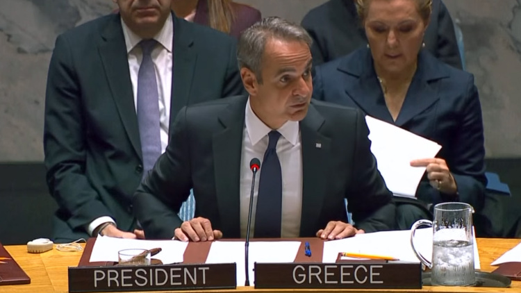 Live: Η ομιλία του Κυριάκου Μητσοτάκη στο Συμβούλιο Ασφαλείας του ΟΗΕ