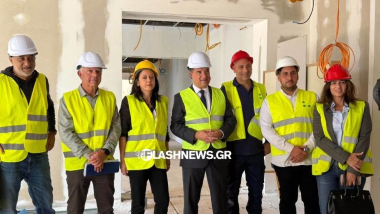 Γεωργιάδης από το νοσοκομείο Χανίων: «Μέσα στον Ιανουάριο του 2027 η παράδοση των νέων ΤΕΠ»