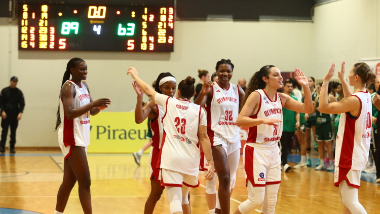 Ολυμπιακός-Παναθηναϊκός 89-63: Ερυθρόλευκο το αιώνιο ντέρμπι στην Allwyn WBL 1