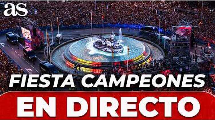 🔴 ESPAÑA, EN DIRECTO | FIESTA de los CAMPEONES DEL MUNDO en MADRID: aterrizaje, RÚA, Moncloa...