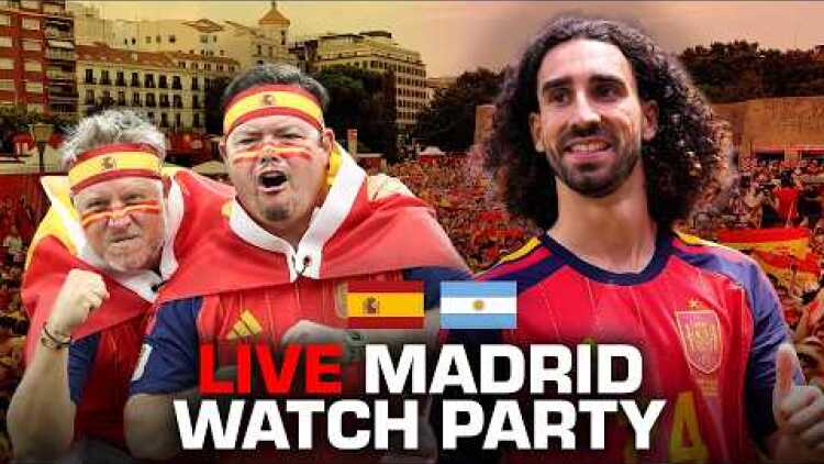 🔴 LIVE: Fans in Madrid watch Spain win the World Cup final vs. Argentina | ESPN FC