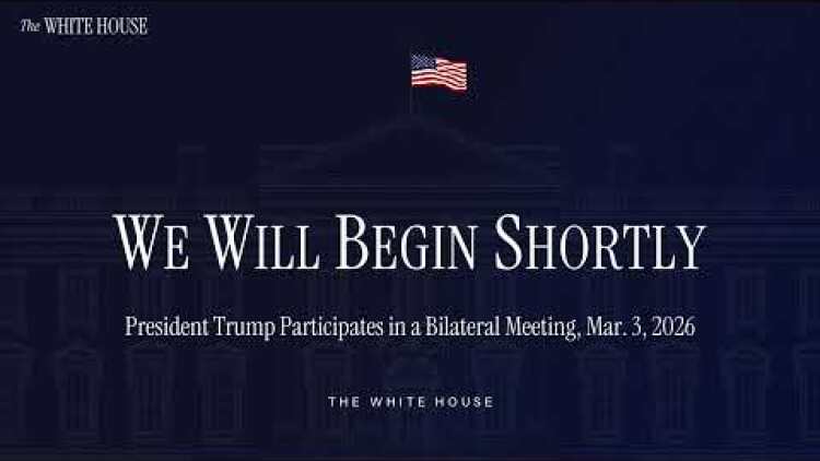 President Trump Participates in a Bilateral Meeting, Mar. 3, 2026