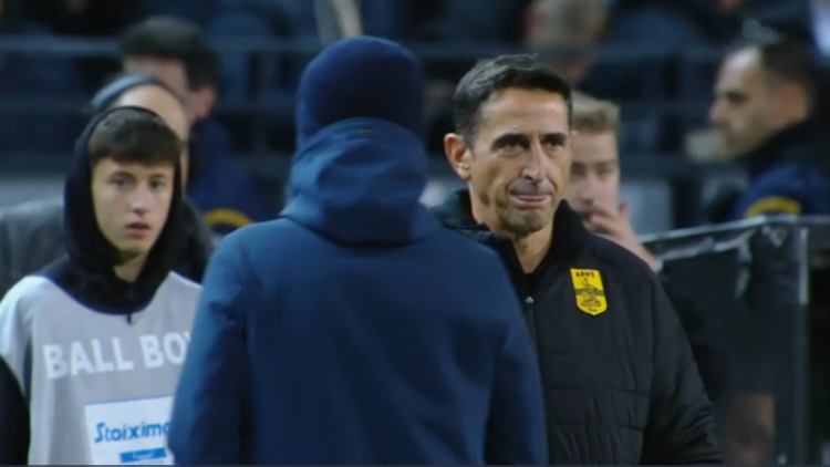 Ο Χιμένεθ αγνόησε τον Λουτσέσκου και δεν του έδωσε το χέρι του μετά το ντέρμπι της Τούμπας, βίντεο 