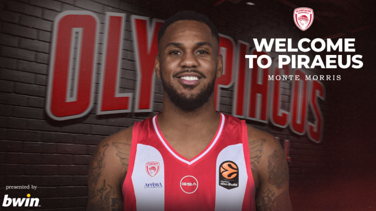 Σπουδαία κίνηση από τον Ολυμπιακό: Ο NBAer Μόντε Μόρις ντύθηκε στα ερυθρόλευκα, η επίσημη ανακοίνωση 