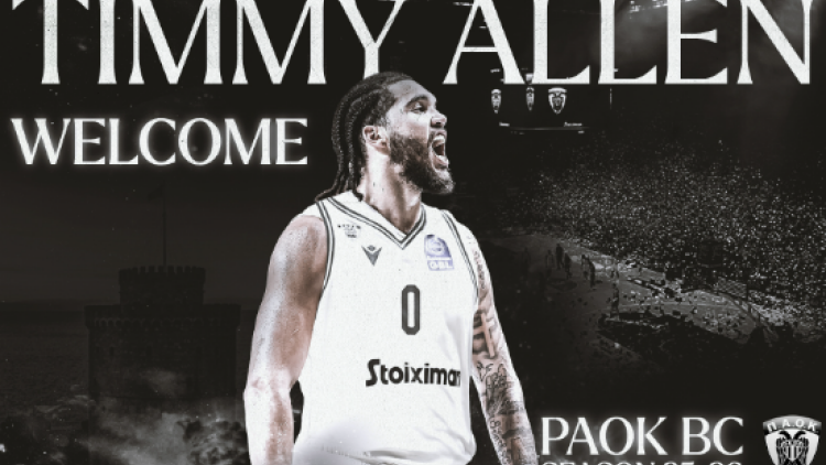 ΠΑΟΚ: Παίκτης του Δικεφάλου και επίσημα ο Τίμι Άλεν 