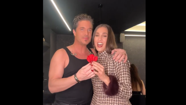 Το βίντεο της Evangelia με τον Νίκο Οικονομόπουλο για το τραγούδι της στον ελληνικό τελικό της Eurovision: «Καλή επιτυχία λουλουδάκι μου»