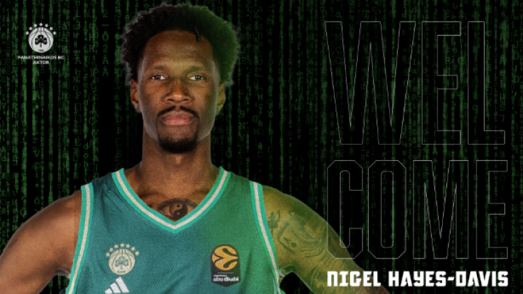 Παναθηναϊκός: Ανακοίνωσε την απόκτηση του Χέιζ Ντέιβις 