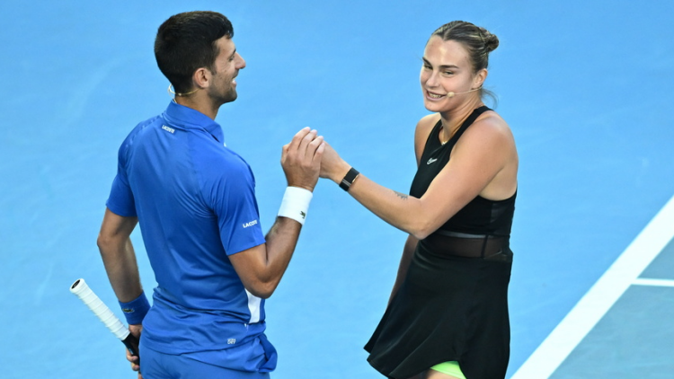 Το μονόπετρο της Σαμπαλένκα ενθουσίασε τον Τζόκοβιτς, βίντεο