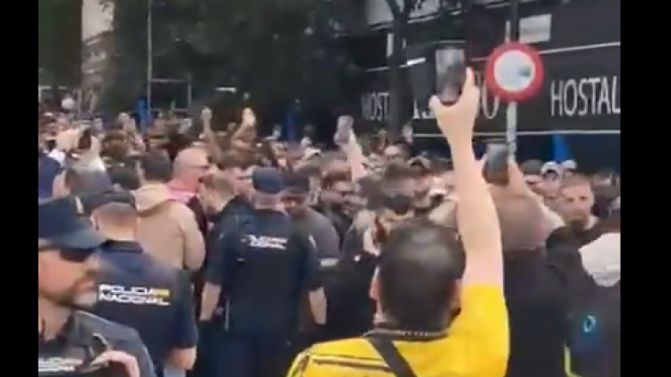 ΑΕΚ: Το πάρτι των οπαδών της στη Μαδρίτη πριν τον μεγάλο προημιτελικό με την Ράγιο Βαγιεκάνο, βίντεο 