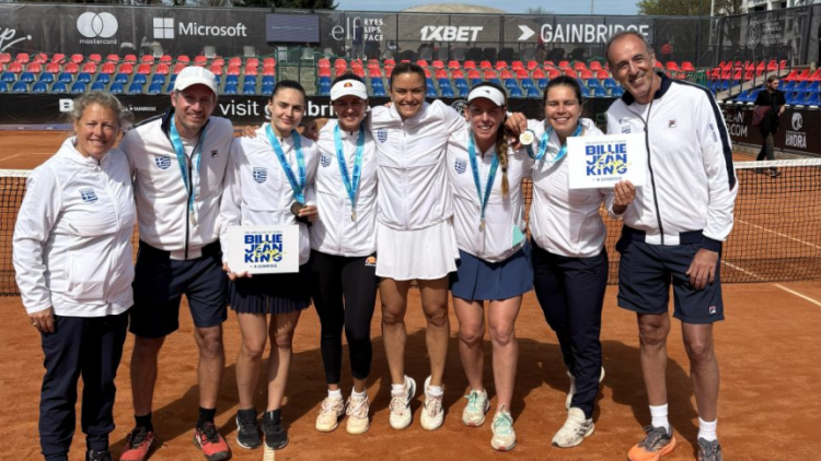 Με σούπερ Σάκκαρη η Ελλάδα ανέβηκε στο World Group I του Billie Jean King Cup, βίντεο