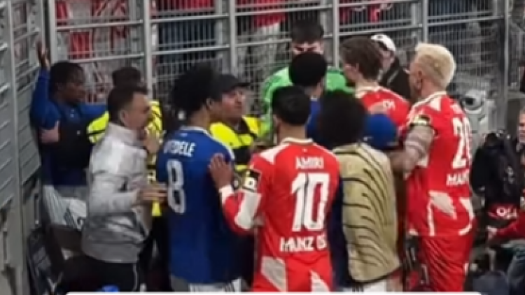 Χάος στο Στρασβούργο-Μάιντς: Ο Γκόντο πανηγύρισε μπροστά στους Γερμανούς οπαδούς και οι αντίπαλοι του επιτέθηκαν, βίντεο 