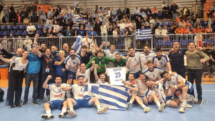Ιστορική πρόκριση για την Εθνική χάντμπολ στο Παγκόσμιο Πρωτάθλημα του 2027, νίκησε 38-33 την Ολλανδία στο Ρότερνταμ, βίντεο 