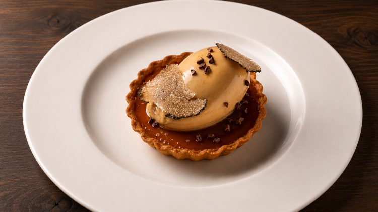 Το πιάτο της εβδομάδας: Caramel Custard Tart (Τάρτα αλμυρής καραμέλας) στο More Φίλings